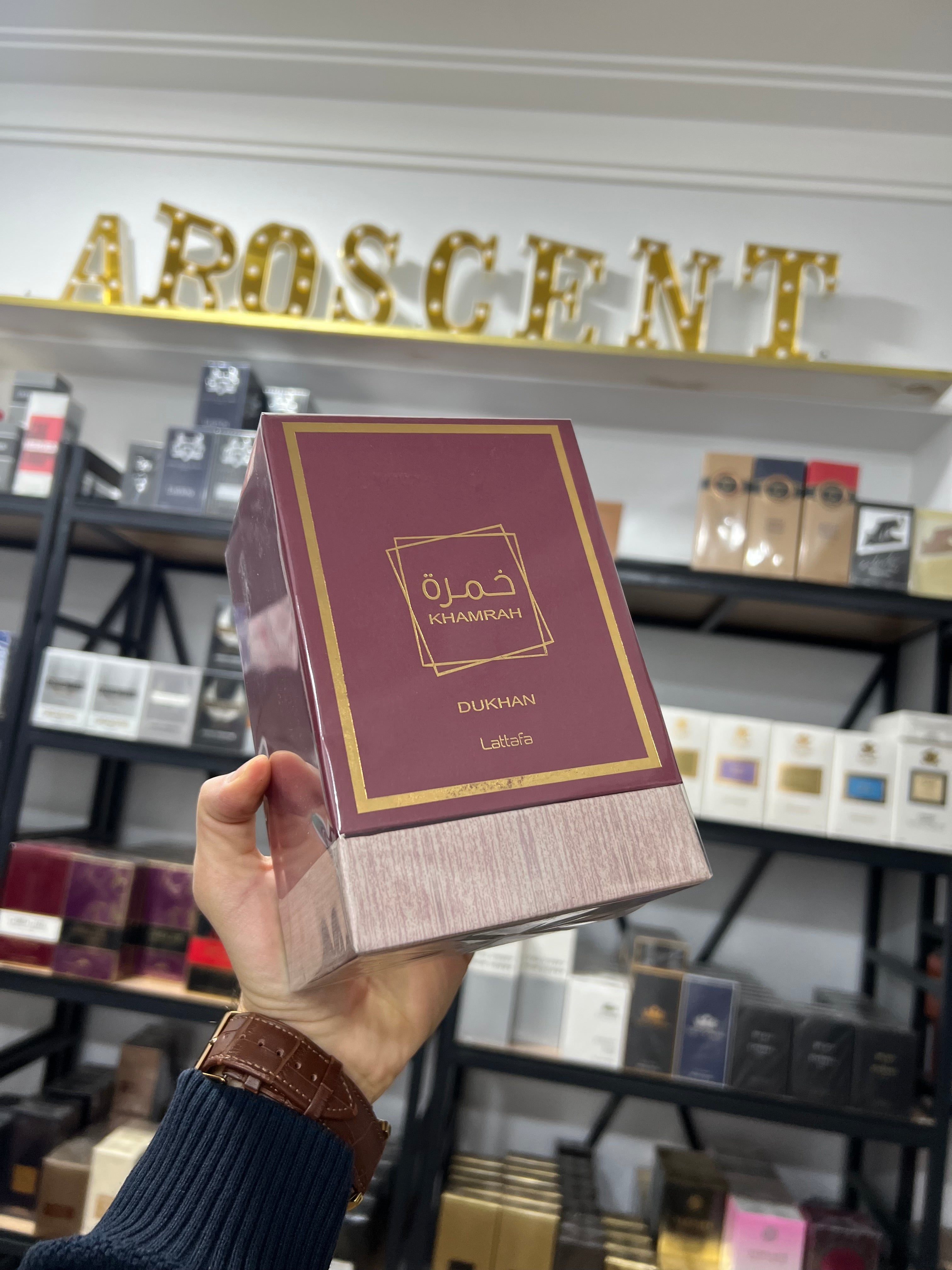 Khamrah Dukhan Lattafa Perfumes 100 ML MasterBox